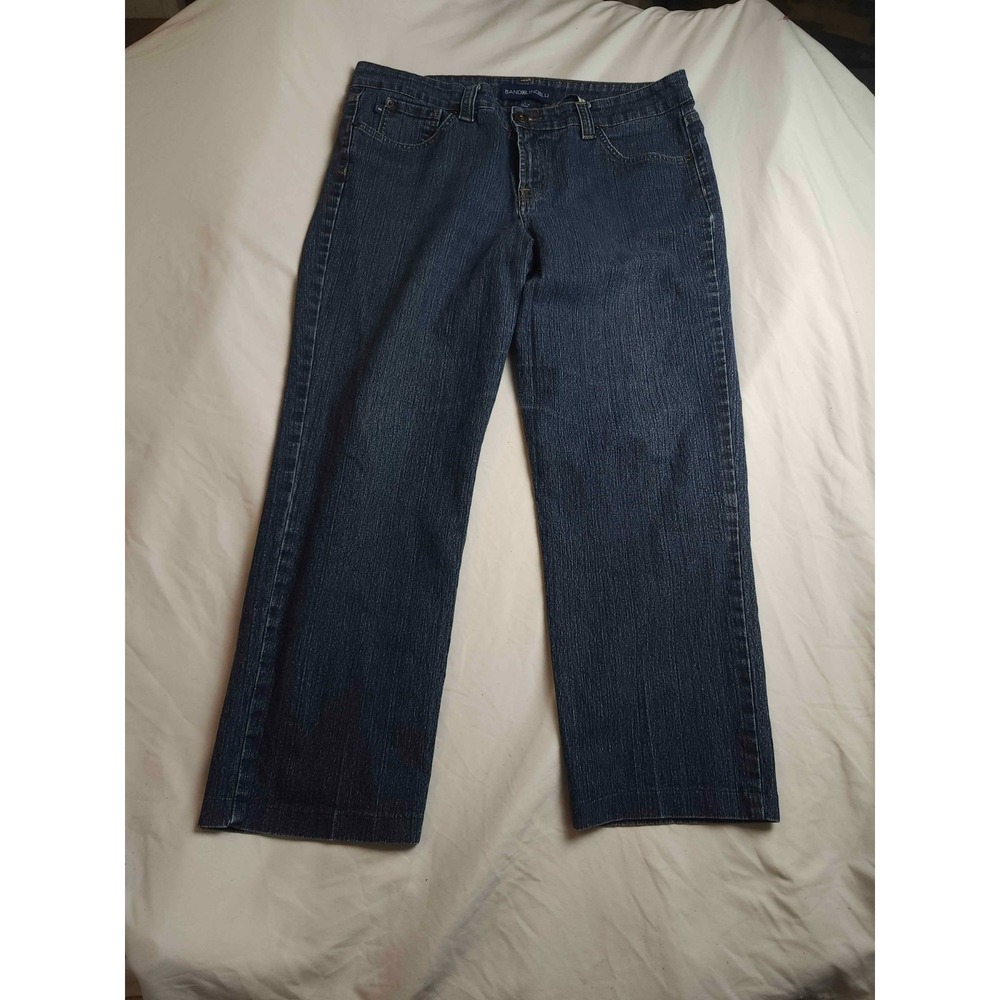 Bandolino Blu Jeans Womens Size 16 Denim Coastal‎ Grandma Quiet Luxury Workwear